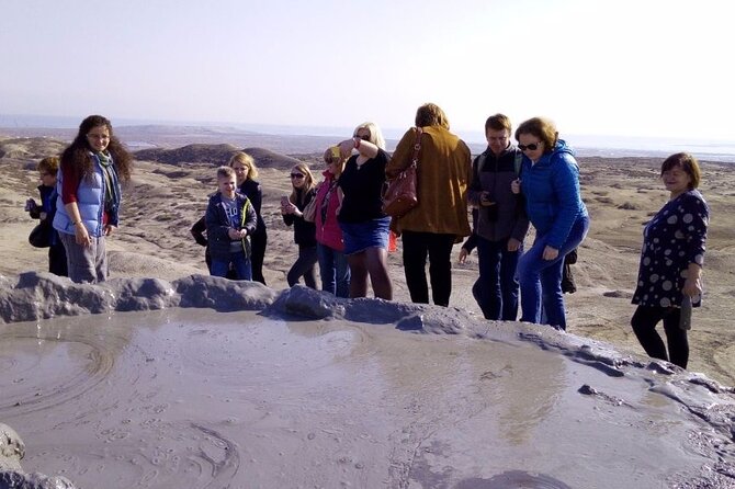 4x4 Jeep Tour - Secrets of Gobustan and Mud Volcanoes - Mud Volcanoes at Dashgil: Up Close, With Real Crater-Time
