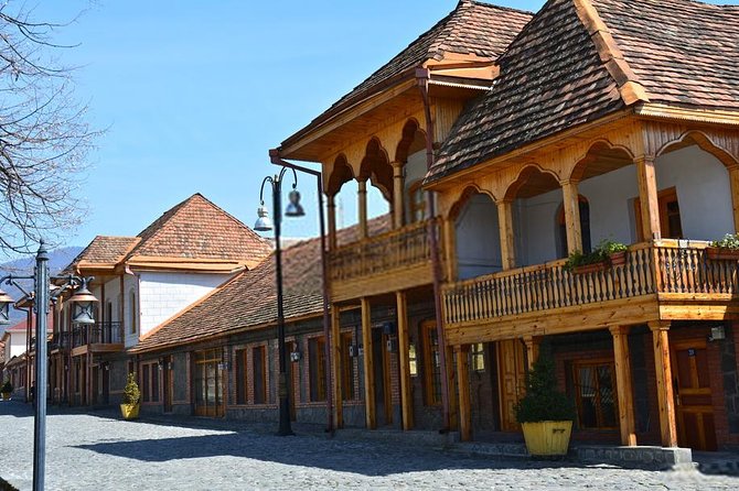 9 days Baku to Qabala - Sheki - Zaqatala - Sighnaghi and Tbilisi Private Tour - Day 4 from Shamakhi region toward Sheki: mausoleum, mosque, village time, and lakes