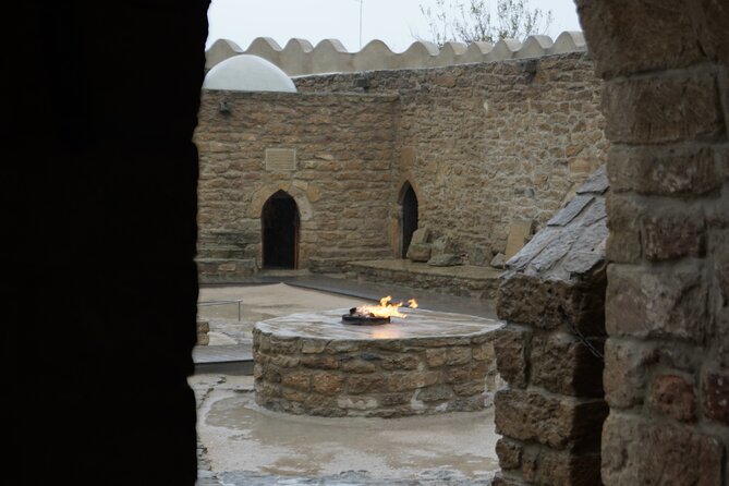 Ateshgah Fire Temple and Yanardag Fire Mountain Private Tour - Booking Value in Baku: $55 for Transport Plus Storytelling