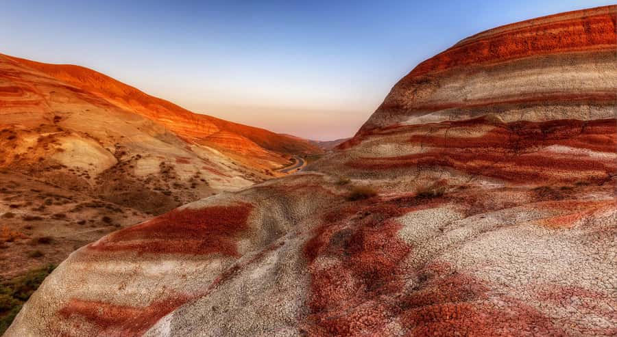 Baku: Candy Mountain, Pink Lake, Besh Barmag Dag and Mosque - The World’s First Industrially Drilled Oil Well: why it matters