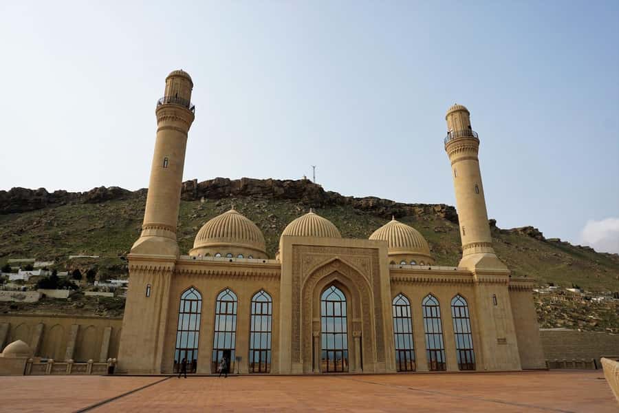 Baku: Candy Mountain, Pink Lake, Besh Barmag Dag and Mosque - Candy Cane Mountains: best way to enjoy the striped formations