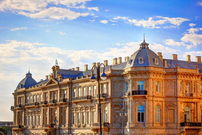Baku City Sights Guided Night Walking Tour with Funicular - Highland Park via funicular, then Flame Towers at night