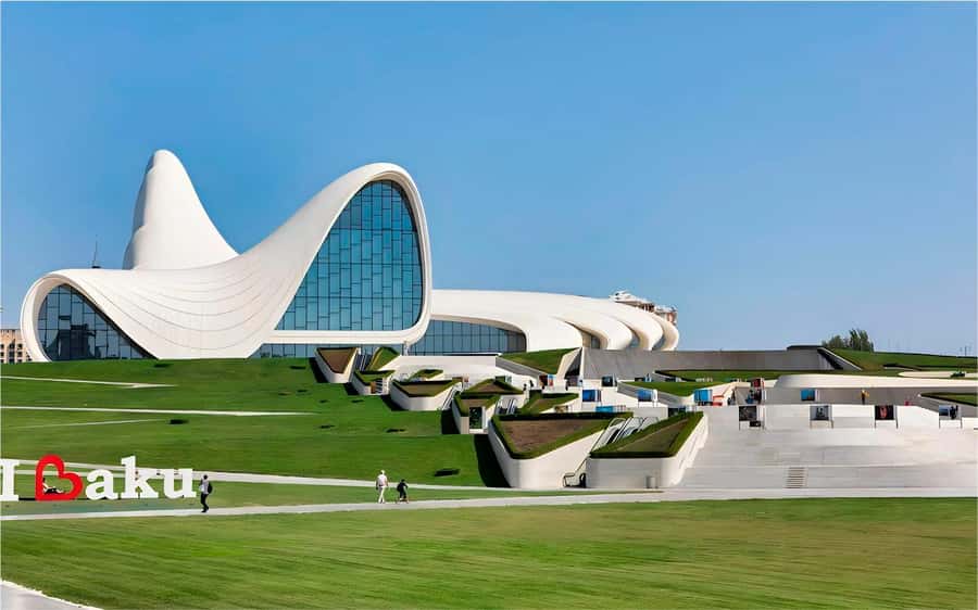 Baku: Gobustan Absheron Tour Entry Tickets included - Heydar Aliyev Center photo stop: futuristic architecture in one shot