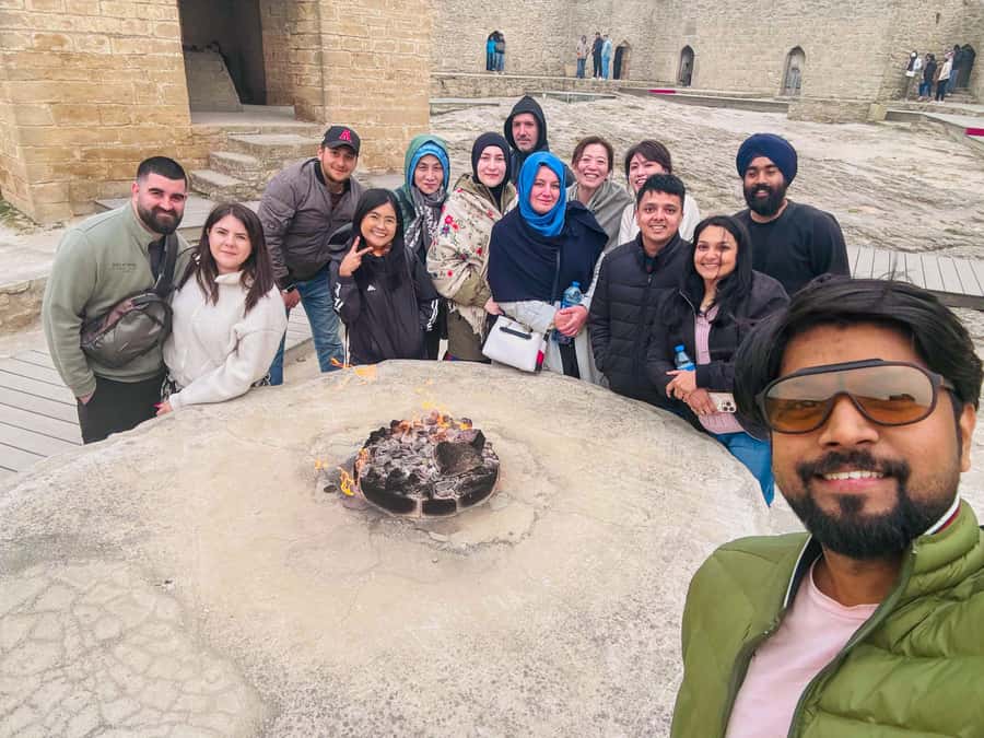 Baku: Gobustan, Mud Volcanoes, Fire Temple, & Yanar Dag Tour - How this Baku tour hits four Azerbaijan “must-see” themes in one day