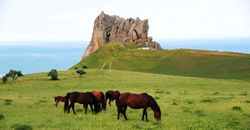 Baku:Guba,Shahdag and Candy Cane Mountain Lunch included - Candy Cane Mountains: The Red and White Rocks That Make You Pause