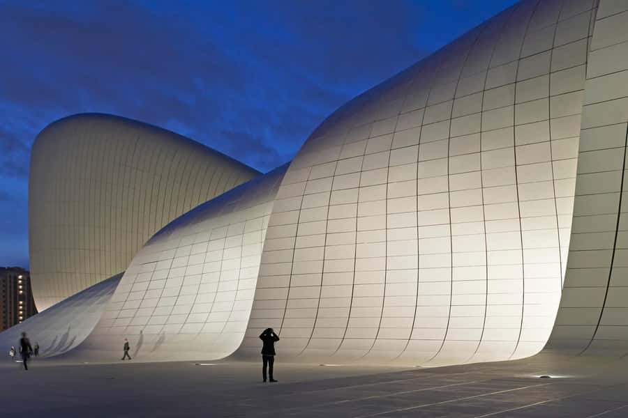 Baku Lights Night Tour with Hotel Pickup - Highland Park after dark, skyline and Caspian Sea views