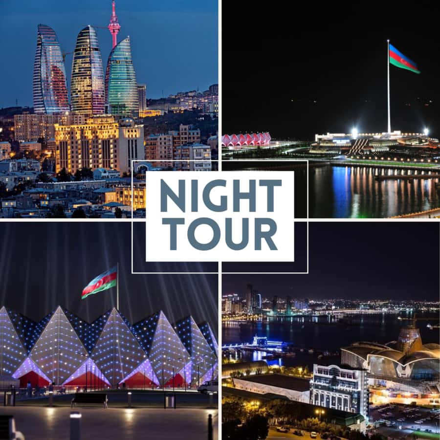 Baku: Nighttime Guided City Tour - Highland Park: the first big night payoff