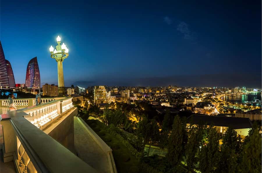 Become a Baku resident in a day - Carpet Museum and Philharmonia Garden, plus the Aliagha Vahid and mini-books stop