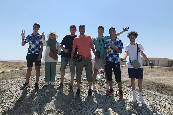 Gobustan-Mud Volcan-Fire Temple and Mountain Tour/Entrance inc - Stop 5: Yanardag, where natural fire still burns