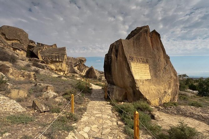 Gobustan, Mud Volcano, Burning Mountain and Fire Temple Tour - Gobustan Rock Art, Ravines, and the Oldest Lines You’ll See Today
