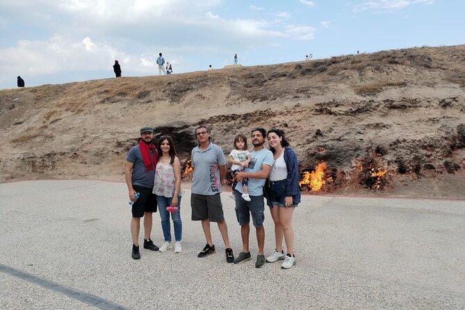 Gobustan, Mud volcanoes, Fire temple, Fire mountain PRIVATE TOUR - Yanardag Fire Mountain: The Continuous Flame and What You Can Realistically Expect