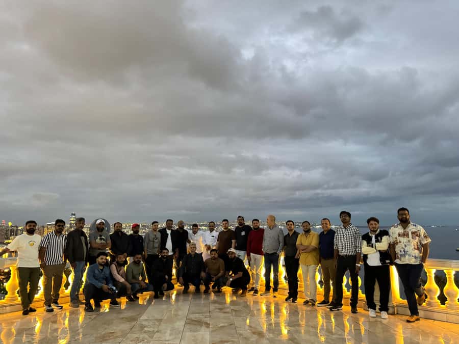 Incredible Baku Nights Panoramic Tour - Meeting at Flame Towers, then getting oriented fast