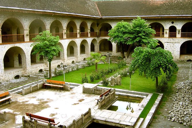 Independent multi-day Azerbaijan Tour - Day 2 in Sheki: Khan Palace, caravans, and local city time