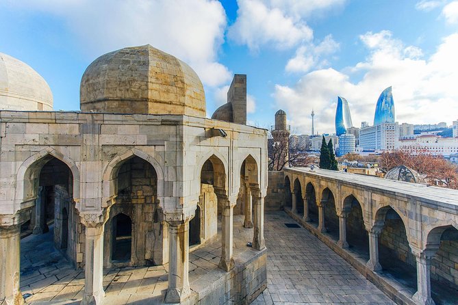 Old City Walking Tour - Maiden Tower: defense walls, fortress past, and a rooftop you will remember