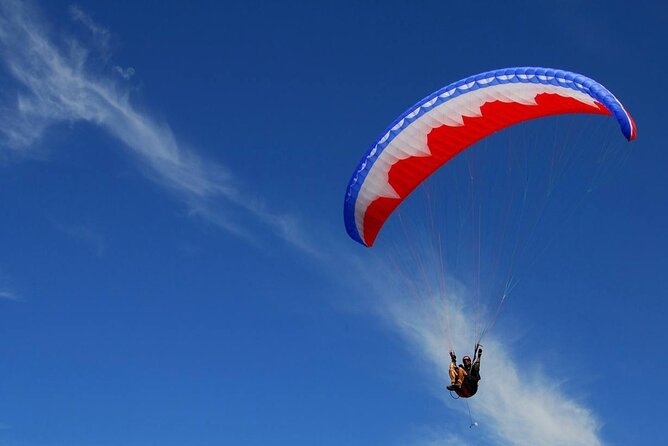 Paragliding Tour Baku - First glide over Beshbarmagh Mountain