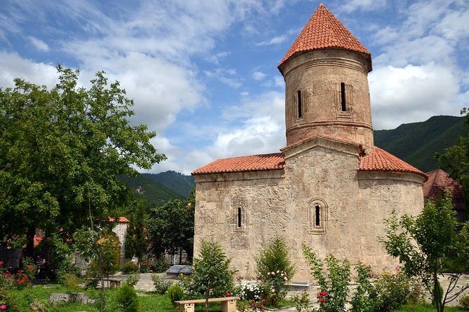 Sheki tour with overnight - Stop 3: Sheki Karvansaray, Upper and Lower caravanserais in one swing
